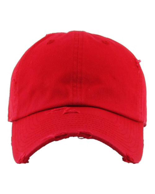 Distressed dad hats