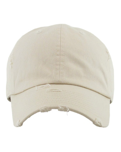 Distressed dad hats