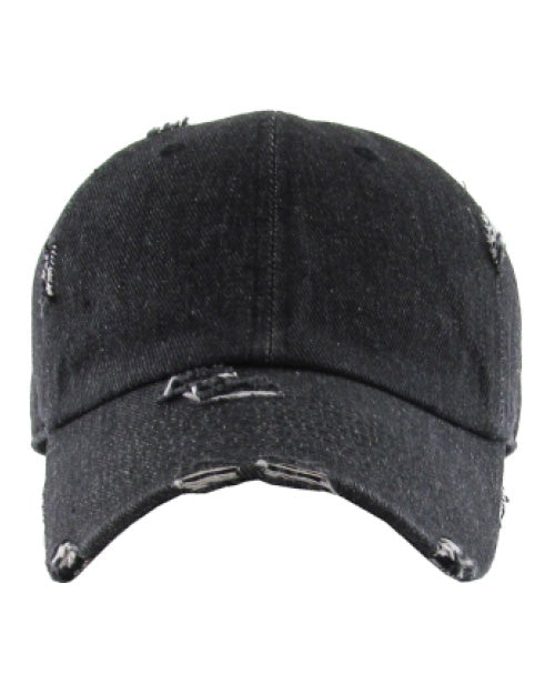 Distressed dad hats