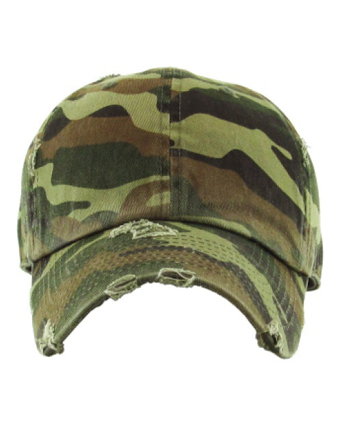 Distressed dad hats