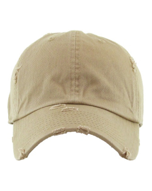 Distressed dad hats