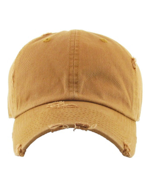 Distressed dad hats