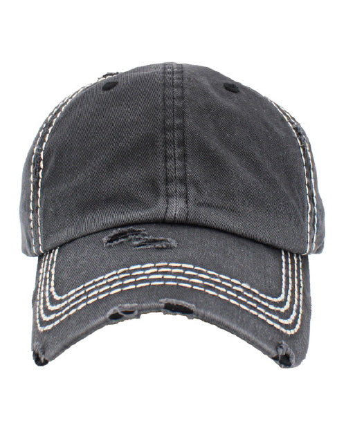 Distressed Washed Vintage dad caps