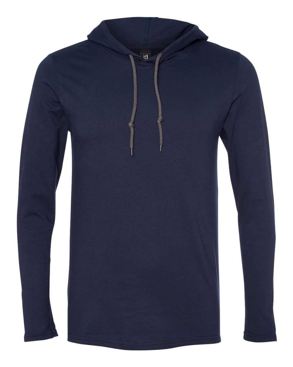 Lightweight Hooded Long Sleeve T-Shirt