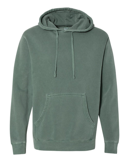 Unisex Midweight Pigment-Dyed Hooded Sweatshirt