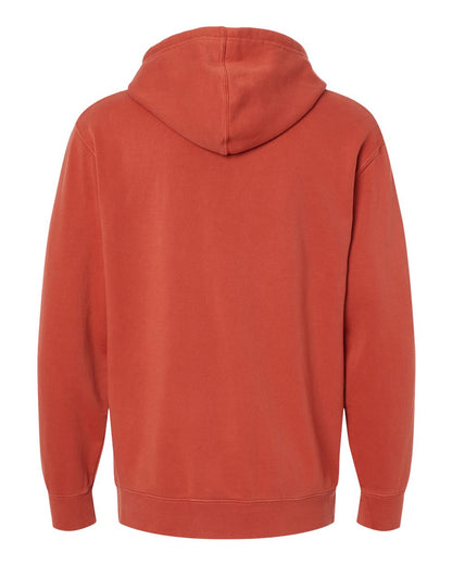 Unisex Midweight Pigment-Dyed Hooded Sweatshirt