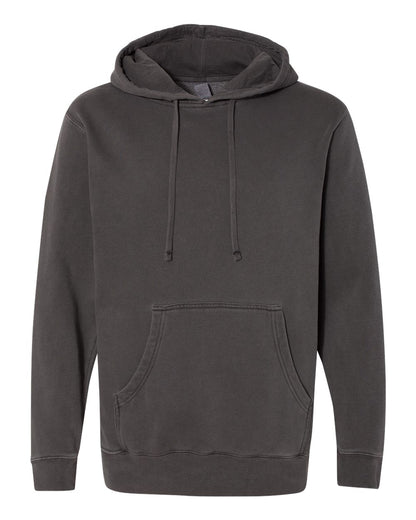 Unisex Midweight Pigment-Dyed Hooded Sweatshirt