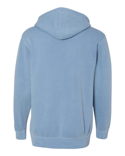 Unisex Midweight Pigment-Dyed Hooded Sweatshirt