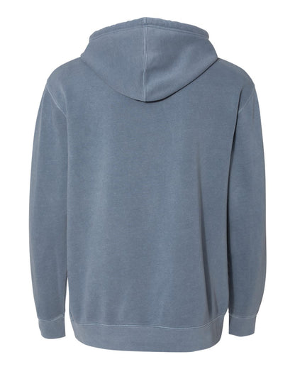 Unisex Midweight Pigment-Dyed Hooded Sweatshirt